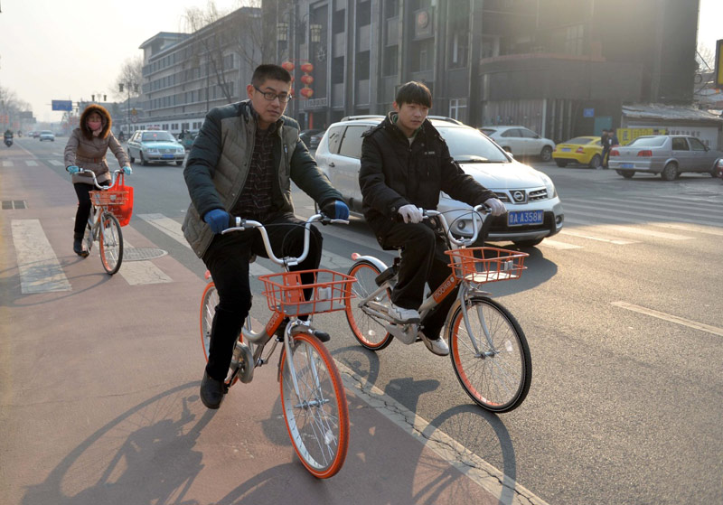 济南：智能共享单车让出行更轻松(图1)